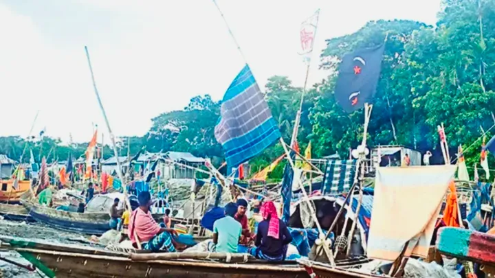 রামগতি-কমলনগরের মেঘনায় ইলিশের খরা, সংকটে হাজারো জেলে পরিবার