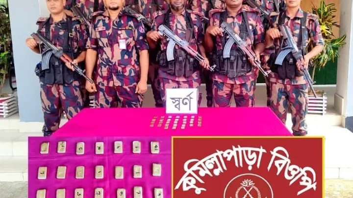 মহেশপুরে প্রায় ৬ কোটি টাকা মূল্যের ৩১টি স্বর্ণের বার পরিত্যাক্ত অবস্থায় উদ্ধার