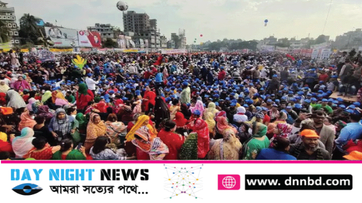 বিএনপির গণসমাবেশ শুরু, গোলাপবাগ মাঠ ছাড়িয়ে রাস্তায় অবস্থান নিয়েছে নেতাকর্মীরা