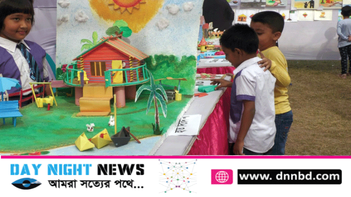 ঝিনাইদহে শিশুদের আর্ট ও ক্রাফট প্রদর্শনী