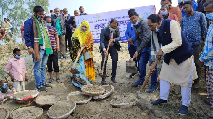 ডিমলায় অতি দরিদ্রের কর্মসংস্থান কর্মসূচির উদ্বোধন