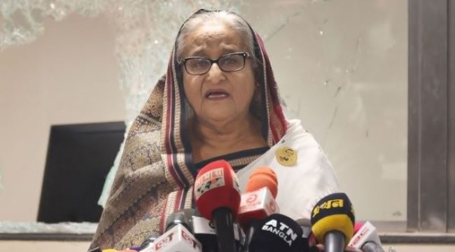 উন্নয়ন যারা ধংস করেছে তাদের বিরুদ্ধে দেশবাসীকে রুখে দাঁড়াতে হবে; প্রধানমন্ত্রী শেখ হাসিনা