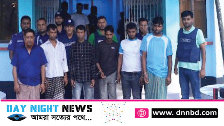 নোয়াখালীতে আগ্নেয়াস্ত্রসহ ৬ ডাকাত গ্রেপ্তার