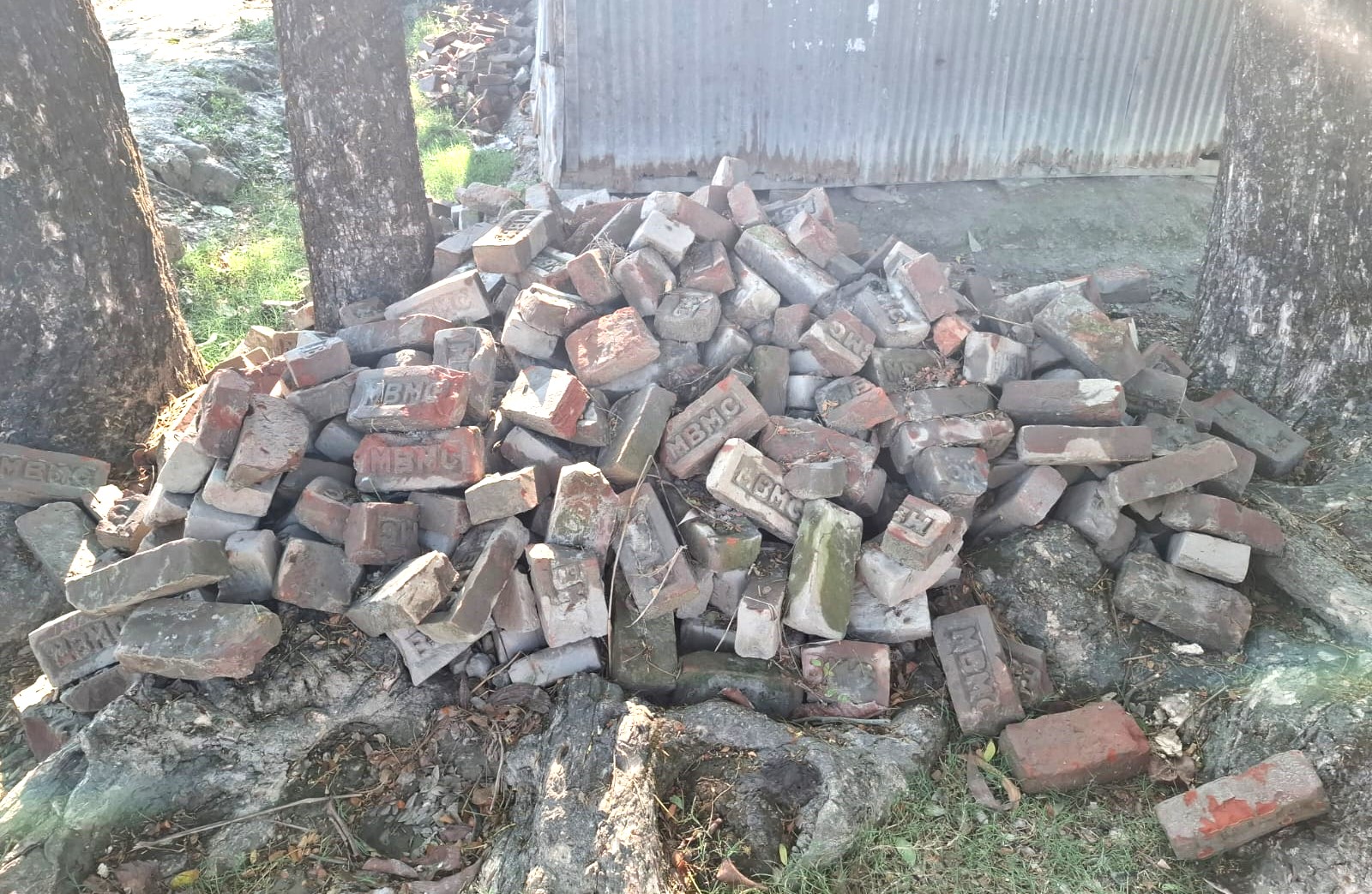 কোম্পানীগঞ্জে সরকারি সড়কের ইট আত্মসাতের অভিযোগ যুবদল নেতার বিরুদ্ধে  