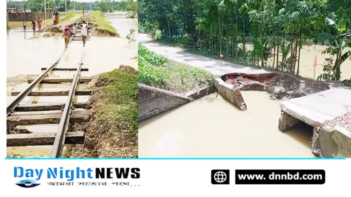 বন্যার পানি কমছে না বিশ্বনাথে, নির্ধারণ হয়নি ক্ষতির পরিমাণ 