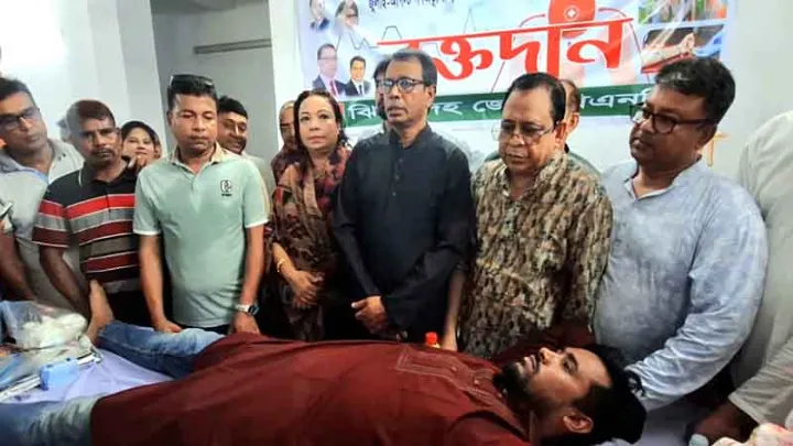 ঝিনাইদহে ড্যাবের রক্তদান কর্মসুচি