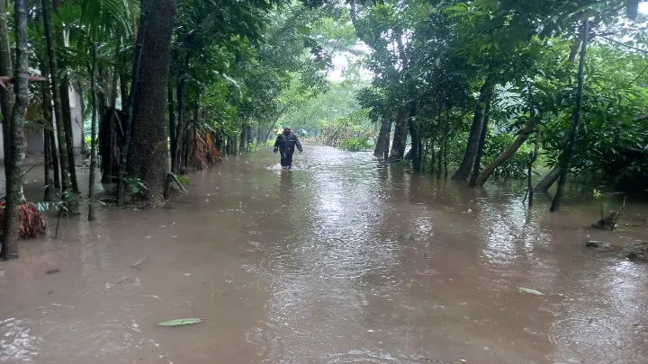 সিলেটে সর্বোচ্চ বৃষ্টিপাত বাড়ছে নদ নদীর পানি