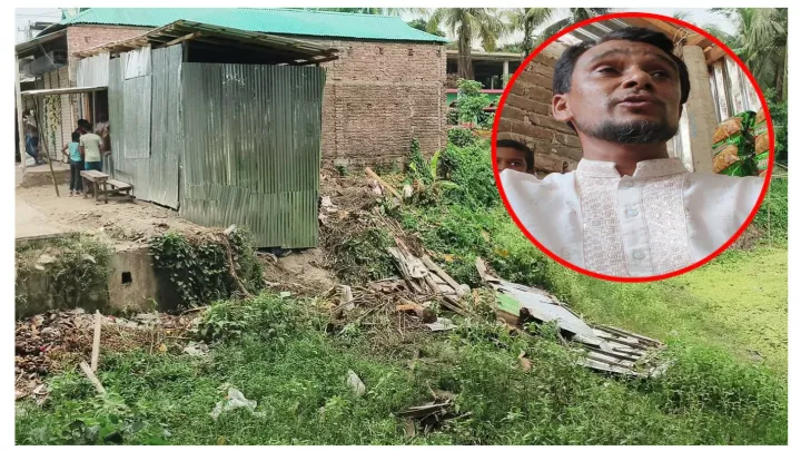 কমলনগরে কৃষকলীগ নেতার বিরুদ্ধে ‎ দোকানঘর দখলের অভিযোগ   ‎