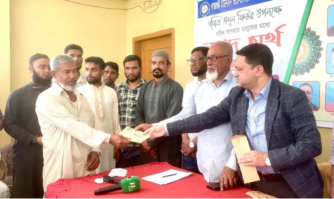 সিলেটের বিশ্বনাথে খাজাঞ্চী ইউনিয়ন ওয়েলফেয়ার এসোসিয়েশন ইউকে’র নগদ অর্থ বিতরণ ১ম ধাপ সম্পন্ন