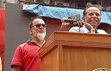 শ্রমিকদের ন্যায্য অধিকার নিশ্চিত, চাকরিচ্যুতদের, পুনর্বহালের, দাবী জানালেল, তিতাসের মতিন