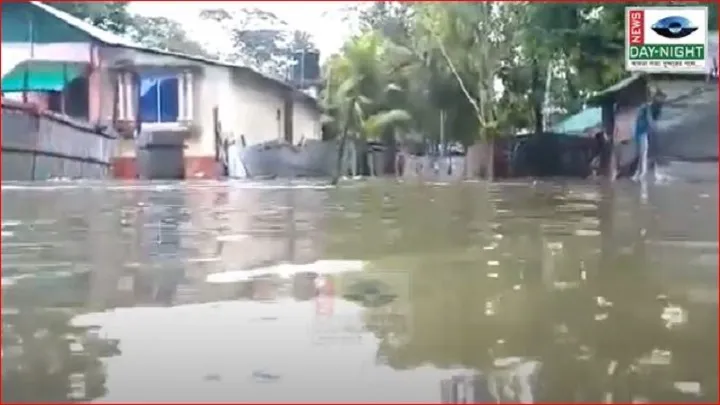 ঘুর্ণিঝড় “ইয়াস” এর প্রভাবে প্লাবিত হলো মহেশখালী পৌরসভার দক্ষিণে চরপাড়া এলাকা