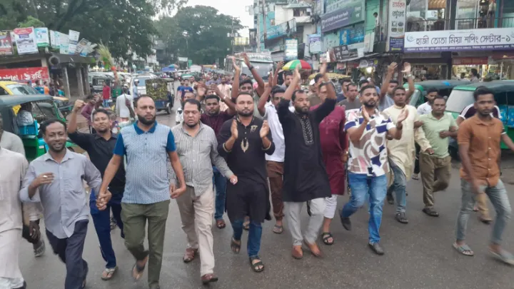 বিশ্বনাথে বিএনপির ৯ আগস্টের কর্মসূচি সফল করতে প্রচার মিছিল
