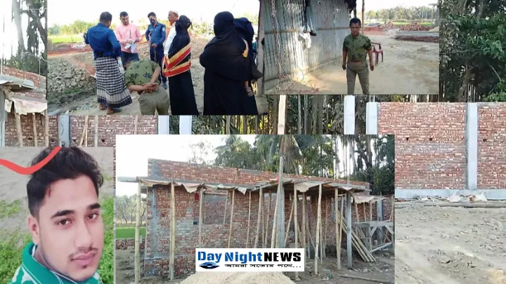 হাইকোর্টের নিষেধ অমান্য করে প্রতিবন্ধী ও অসহায় পরিবারের জমি দখল