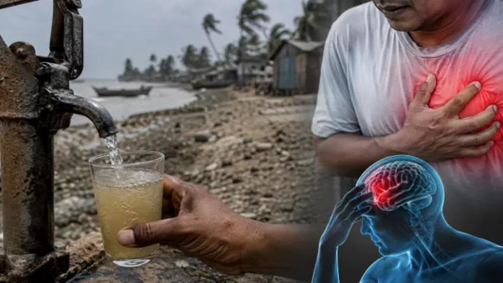 উপকূলীয় বাংলাদেশে খাবার পানির উচ্চ লবণাক্ততার পাশাপাশি হৃদরোগের ঝুঁকি বাড়ছে