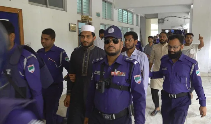 ঝিনাইদহে বাস পোড়ানো মামলায় দুই আসামির এক দিনের রিমান্ড মঞ্জুর