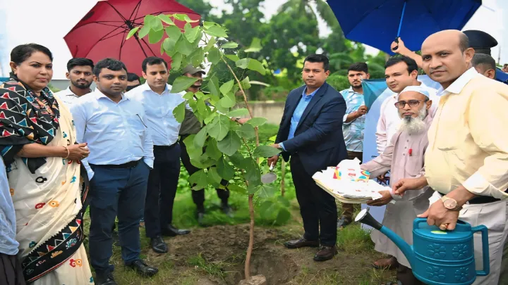 'গ্রিন এন্ড ক্লিন নারায়ণগঞ্জ' কর্মসূচি বাস্তবায়নে বৃক্ষ রোপণ কার্যক্রম শুরু