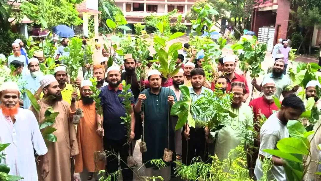 নারায়ণগঞ্জ মহানগরী জামায়াতে ইসলামীর বৃক্ষরোপণ কর্মসূচি চলমান