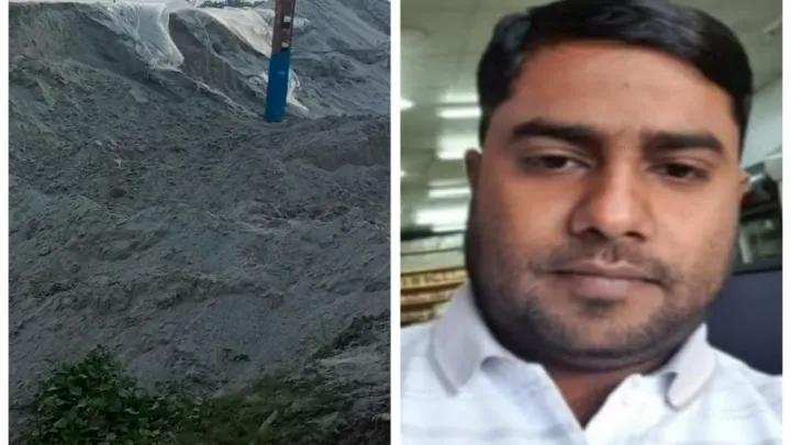 লক্ষ্মীপুর জেলা ডাম্পট্রাক মালিক সমিতির সভাপতি বালু খেকো মহি উদ্দিন জনি
